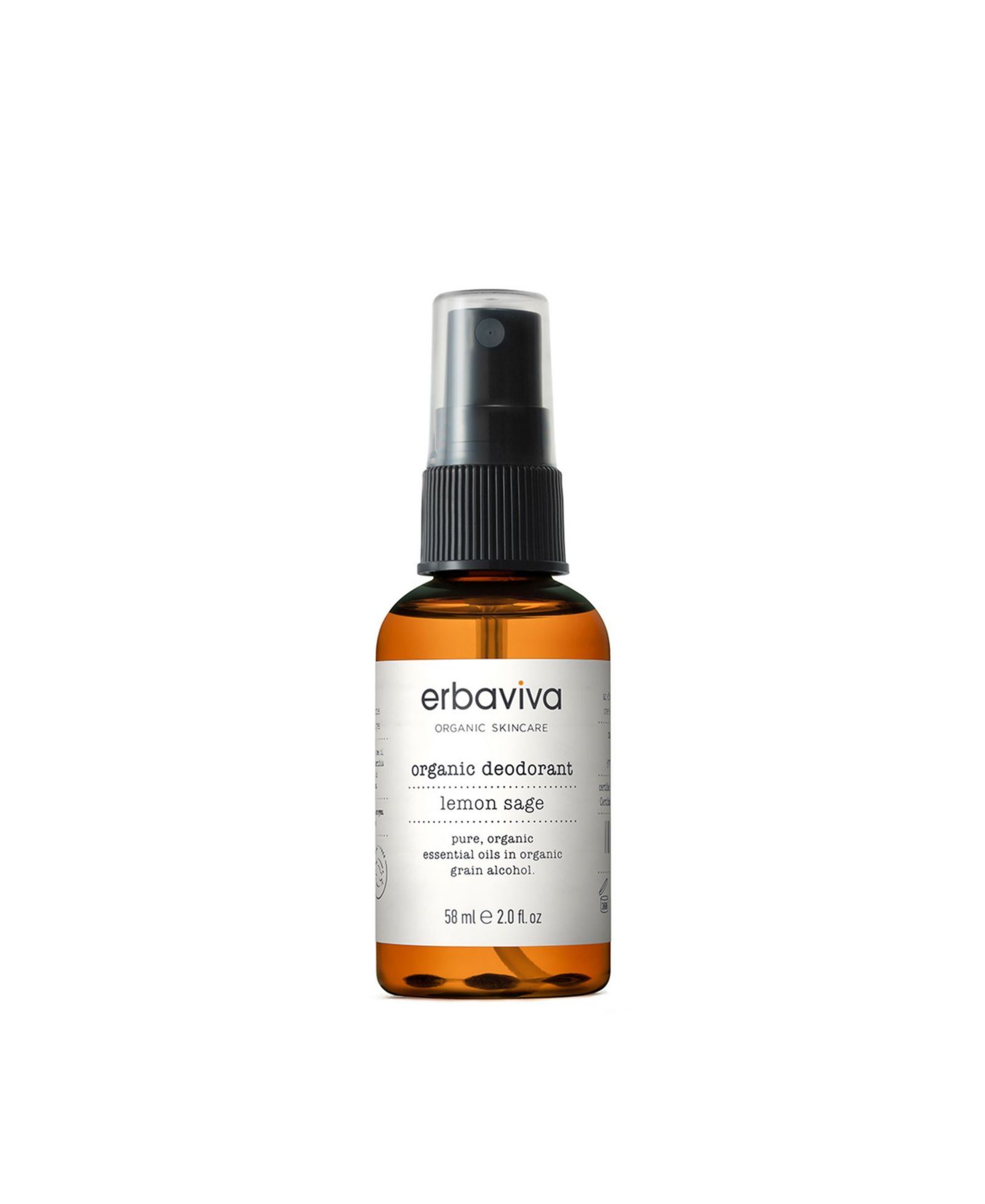 Дезодорант Erbaviva Lemon Sage, 2 oz.
