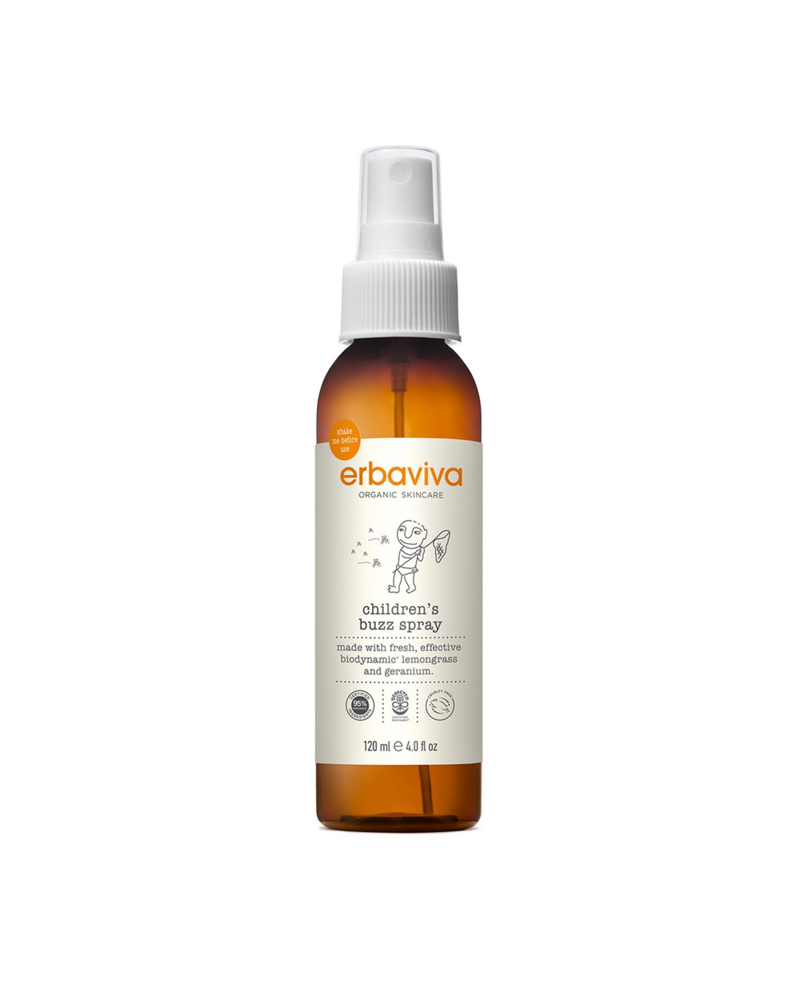 Спрей Erbaviva Buzz для детей, 4 oz.