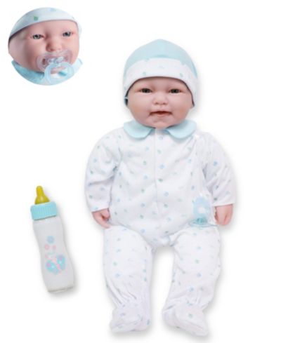 JC Toys La Baby 20" Soft Body Baby Doll with Bottle, Ages 2+