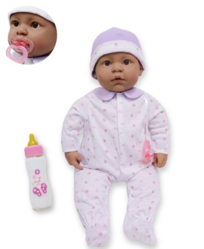 JC Toys La Baby 20" Baby Doll with Soft Body and Vinyl Head, Ages 2+