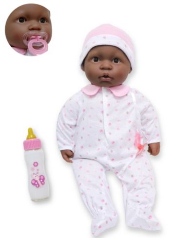 Кукла для малышей Jc Toys La Baby с мягким телом, афроамериканская, 20", от 2 лет