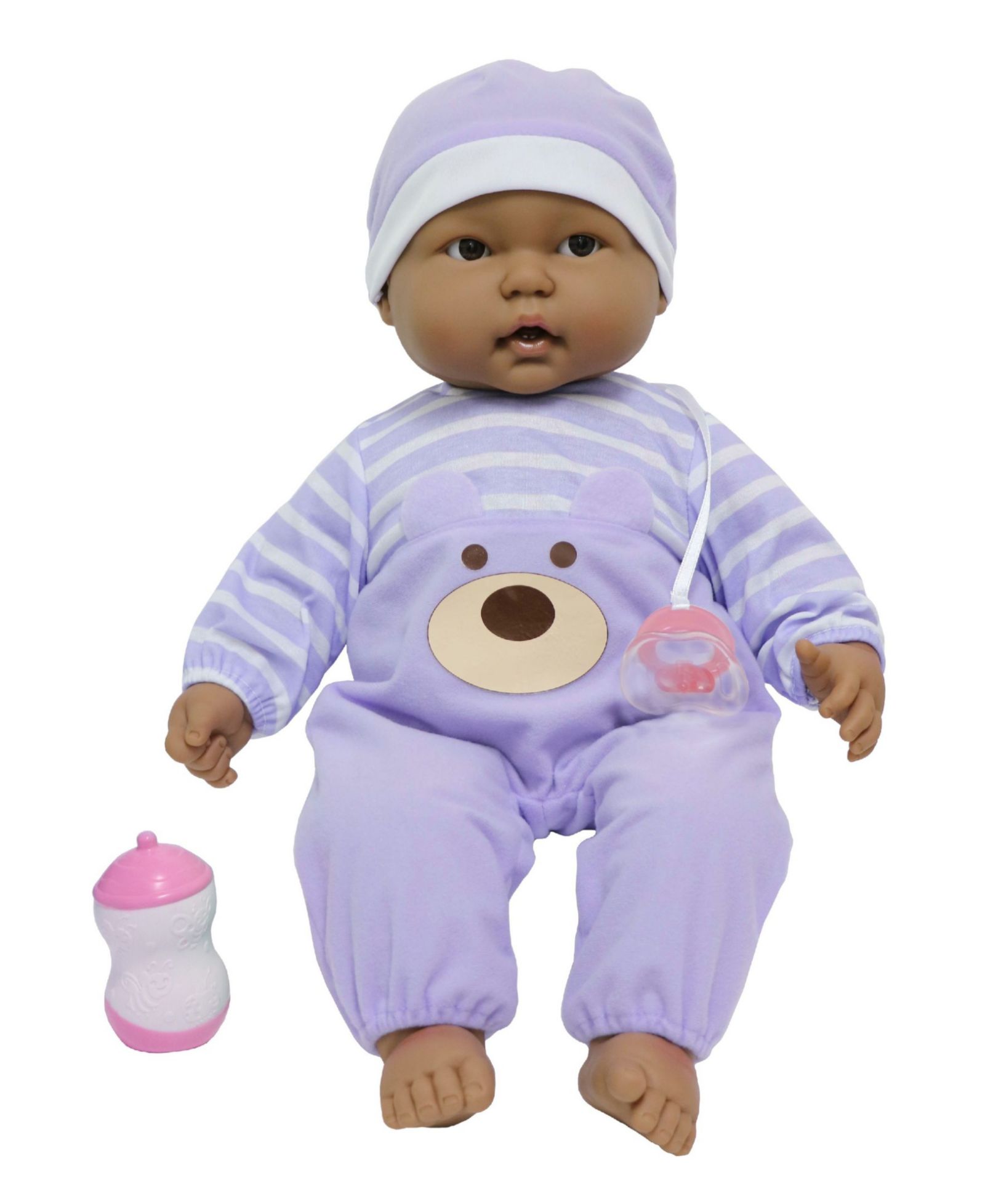 JC Toys Lots to Cuddle Babies 20" мягкое тело кукла с бутылочкой и соской, возраст 2+