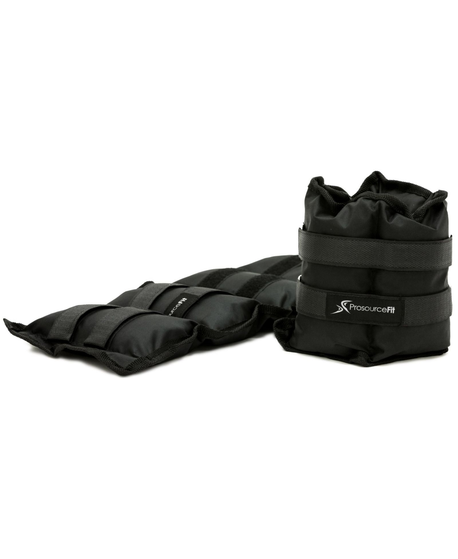 ProsourceFit Ankle Weights 5 lb, Set of 2, Black