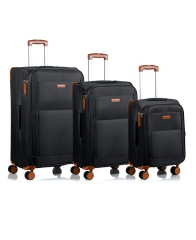 CHAMPS Classic 3 Piece Softside Luggage Set