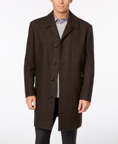 Шерстяное пальто London Fog Coventry Wool-Blend