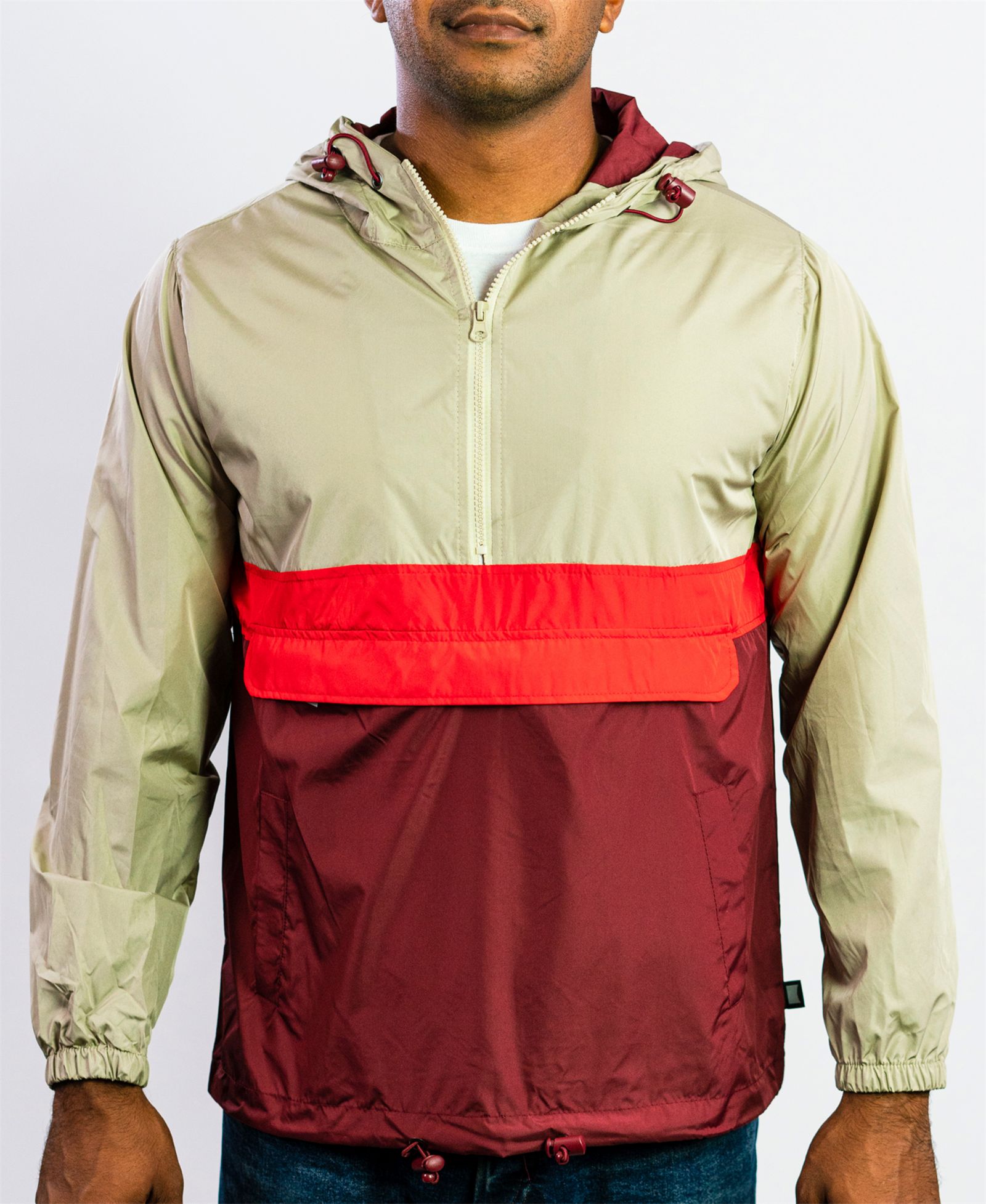 Beautiful Giant Men's Hooded Lightweight Windbreaker