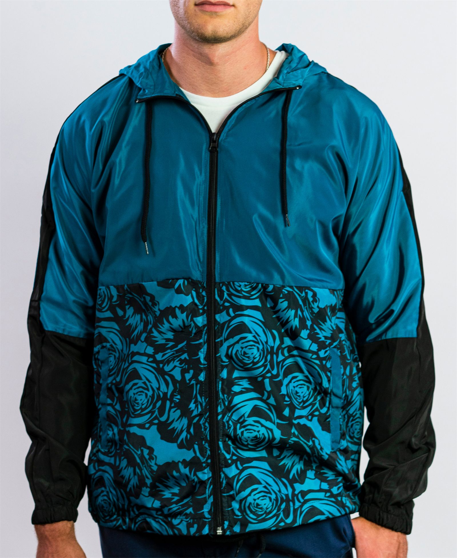 Beautiful Giant Men's Hooded Lightweight Windbreaker