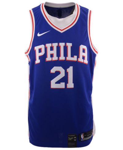 Мужская джерси Nike Joel Embiid Philadelphia 76ers Icon Swingman