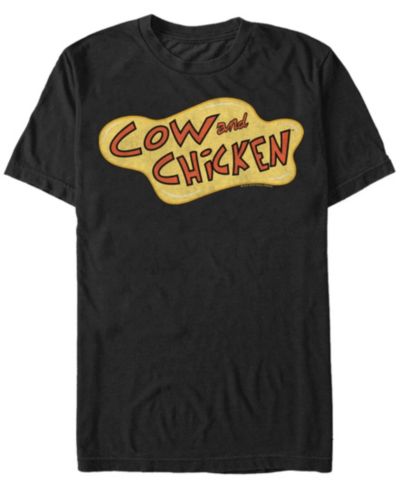 Мужская футболка Fifth Sun Cow and Chicken Logo Color Short Sleeve