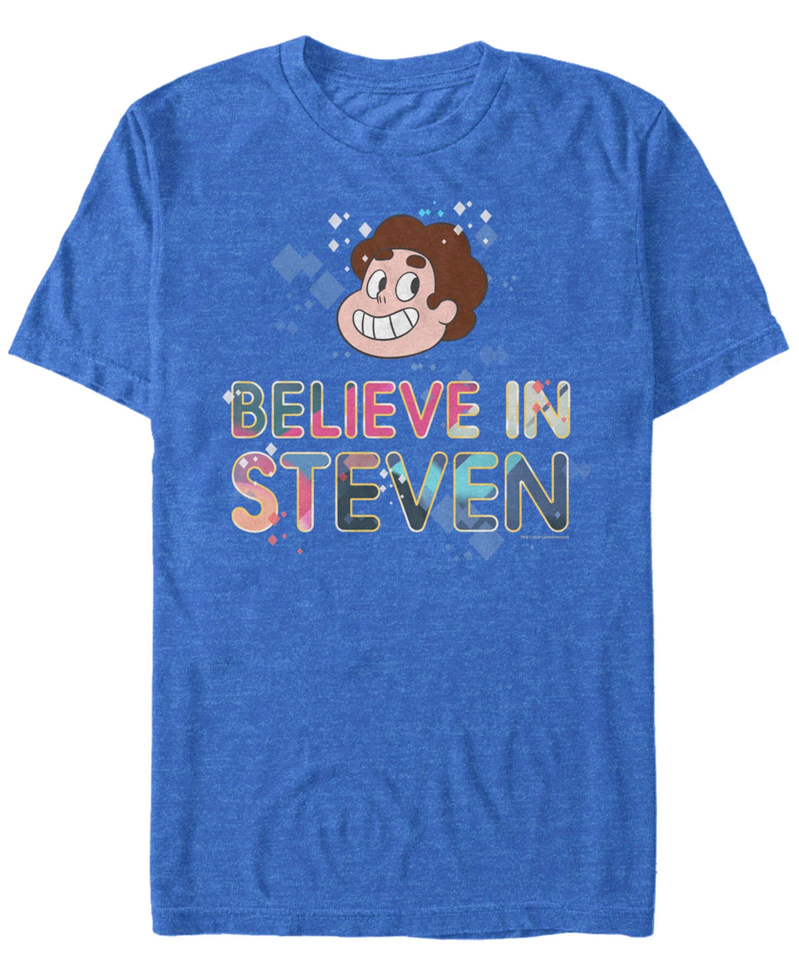 Fifth Sun Мужская футболка с коротким рукавом Steven Universe Believe in Gems