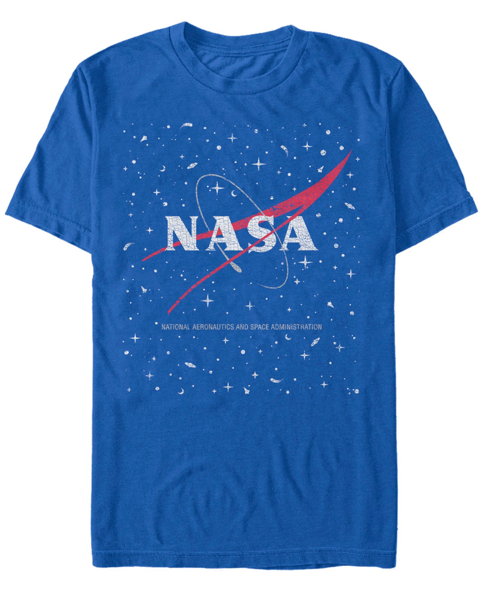 Fifth Sun NASA Men's Star Base Logo Short Sleeve T- shirt
