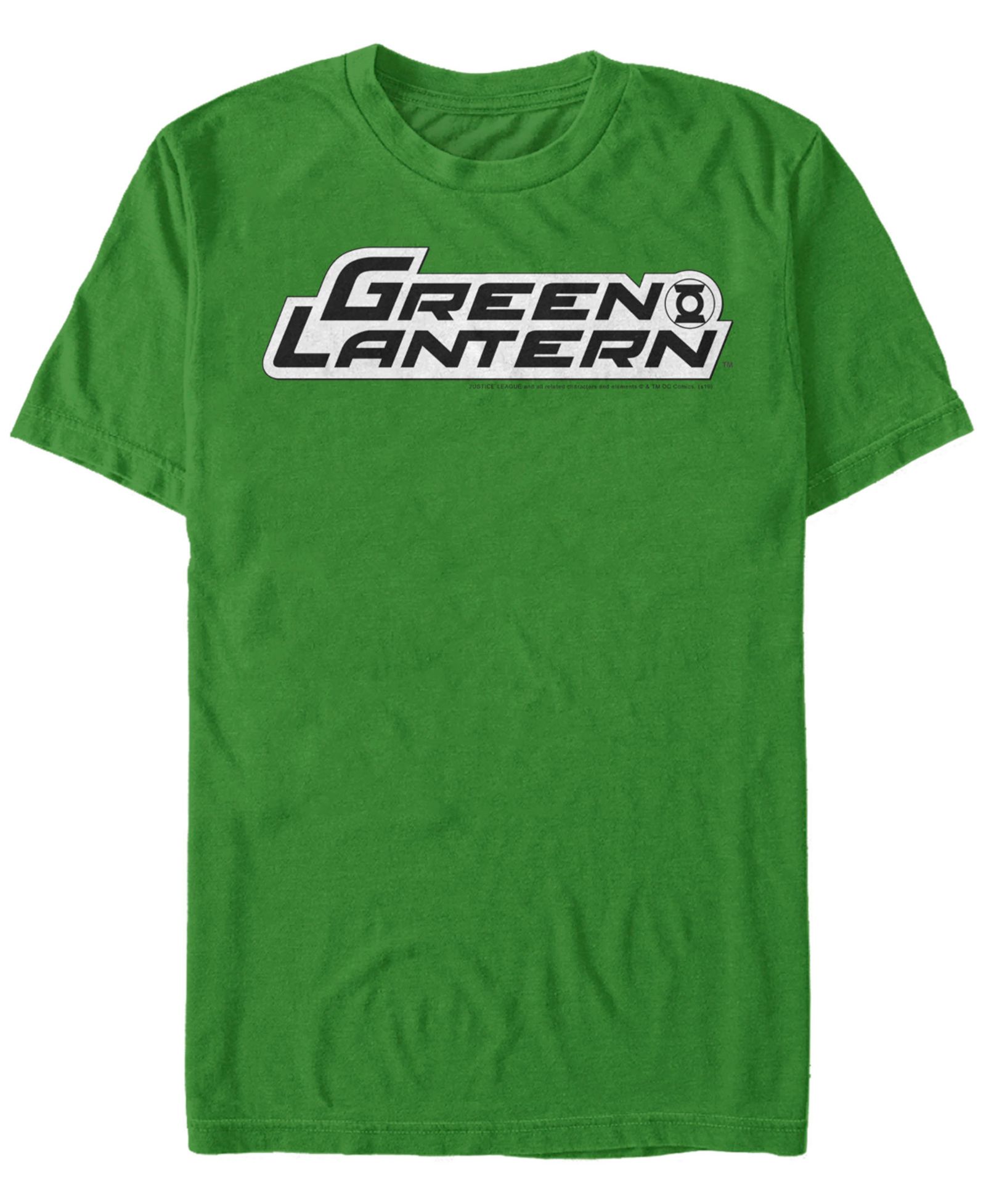 Fifth Sun Dc Men's Green Arrow Text Logo Short Sleeve T-Shirt
