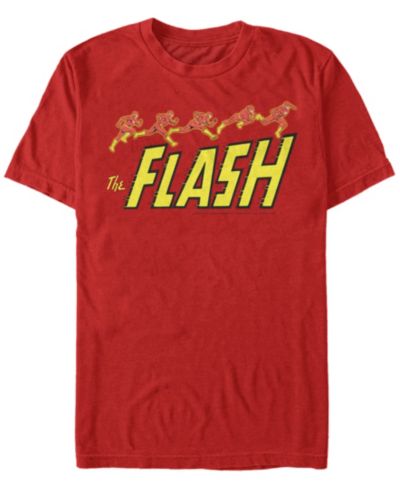 Fifth Sun DC Men's The Flash Running Short Sleeve T-Shirt