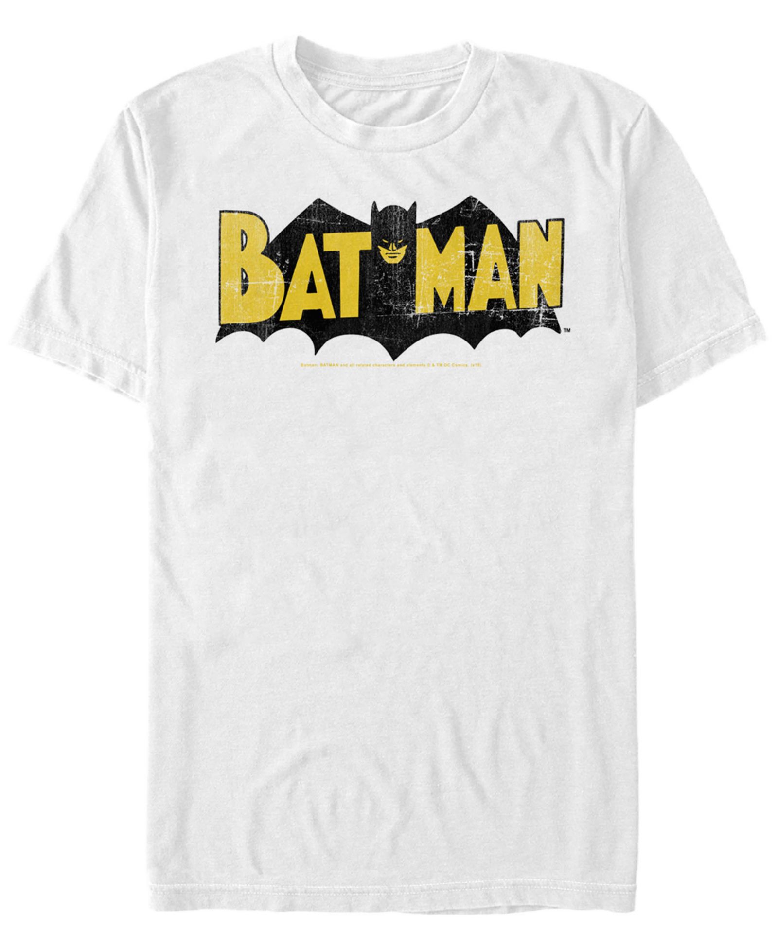 Мужская футболка Fifth Sun DC Batman Retro Bat Logo с коротким рукавом