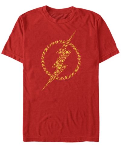 Мужская футболка Fifth Sun DC The Flash Icon с логотипом молнии