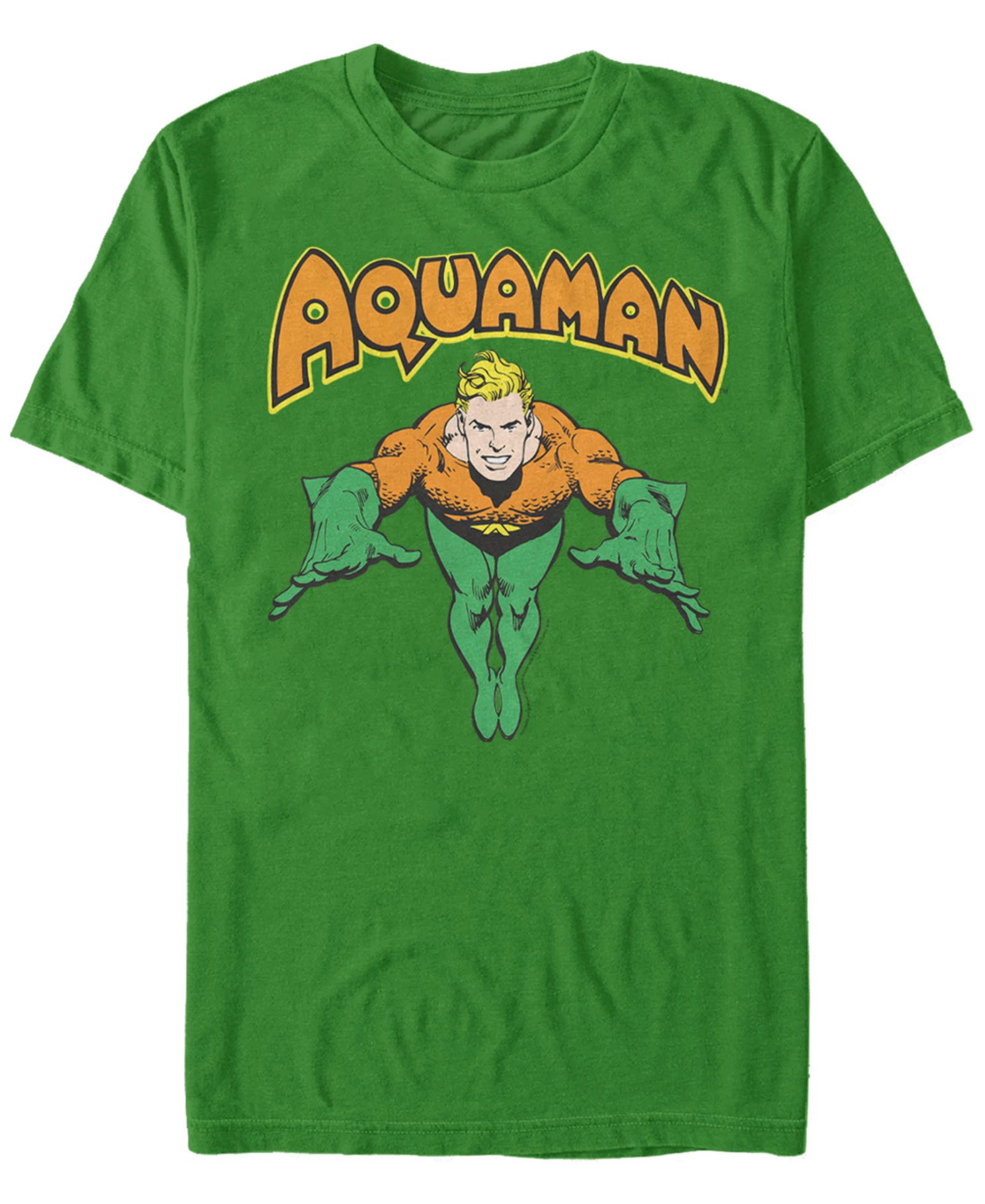Fifth Sun DC Men's Aquaman Dive Short Sleeve T-Shirt