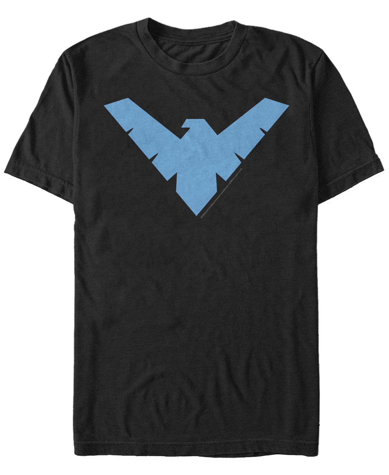 Fifth Sun DC Men's Batman Nightwing Logo Short Sleeve T-Shirt