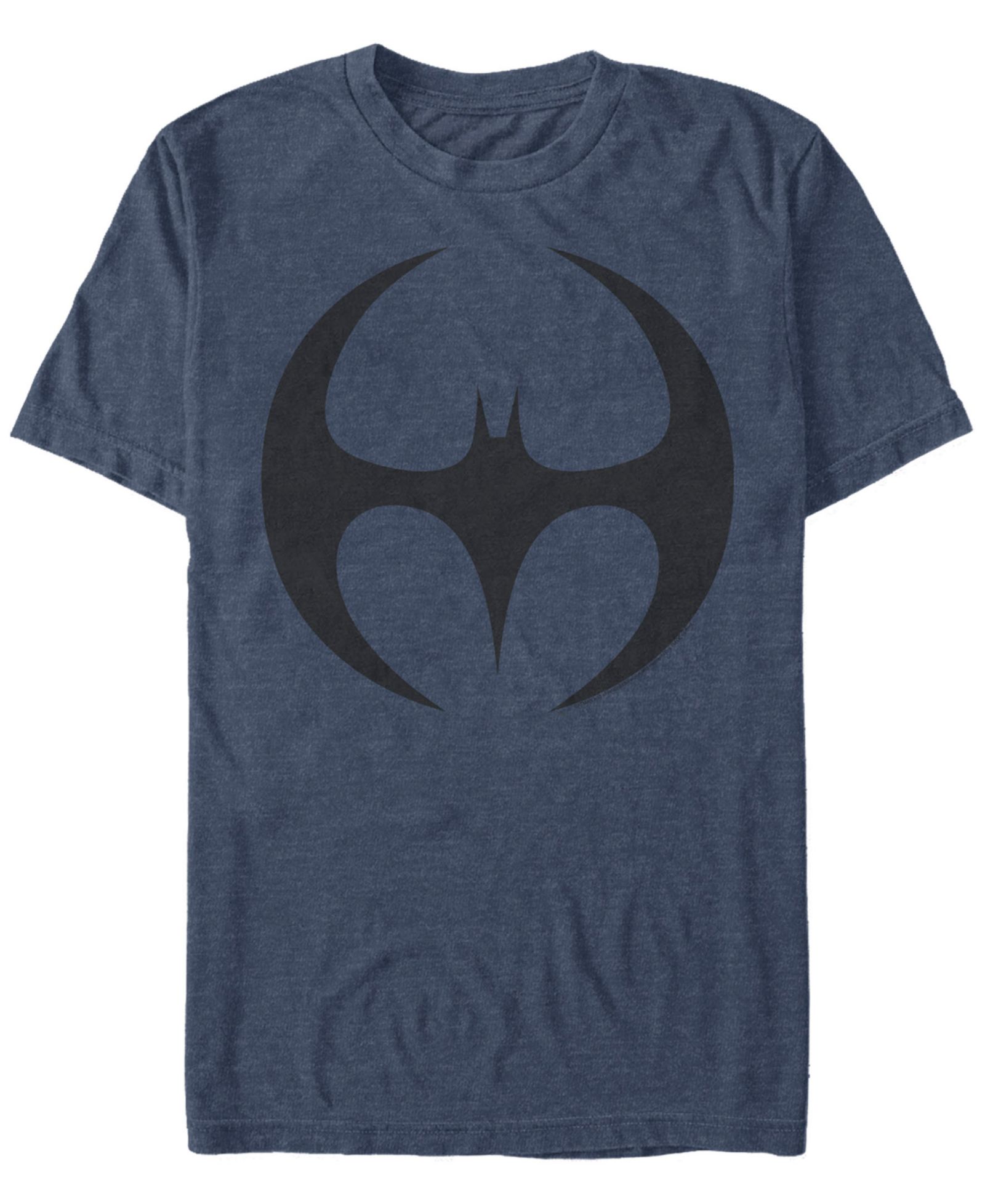 Fifth Sun DC Men's Batman Round Bat Logo Short Sleeve T-Shirt