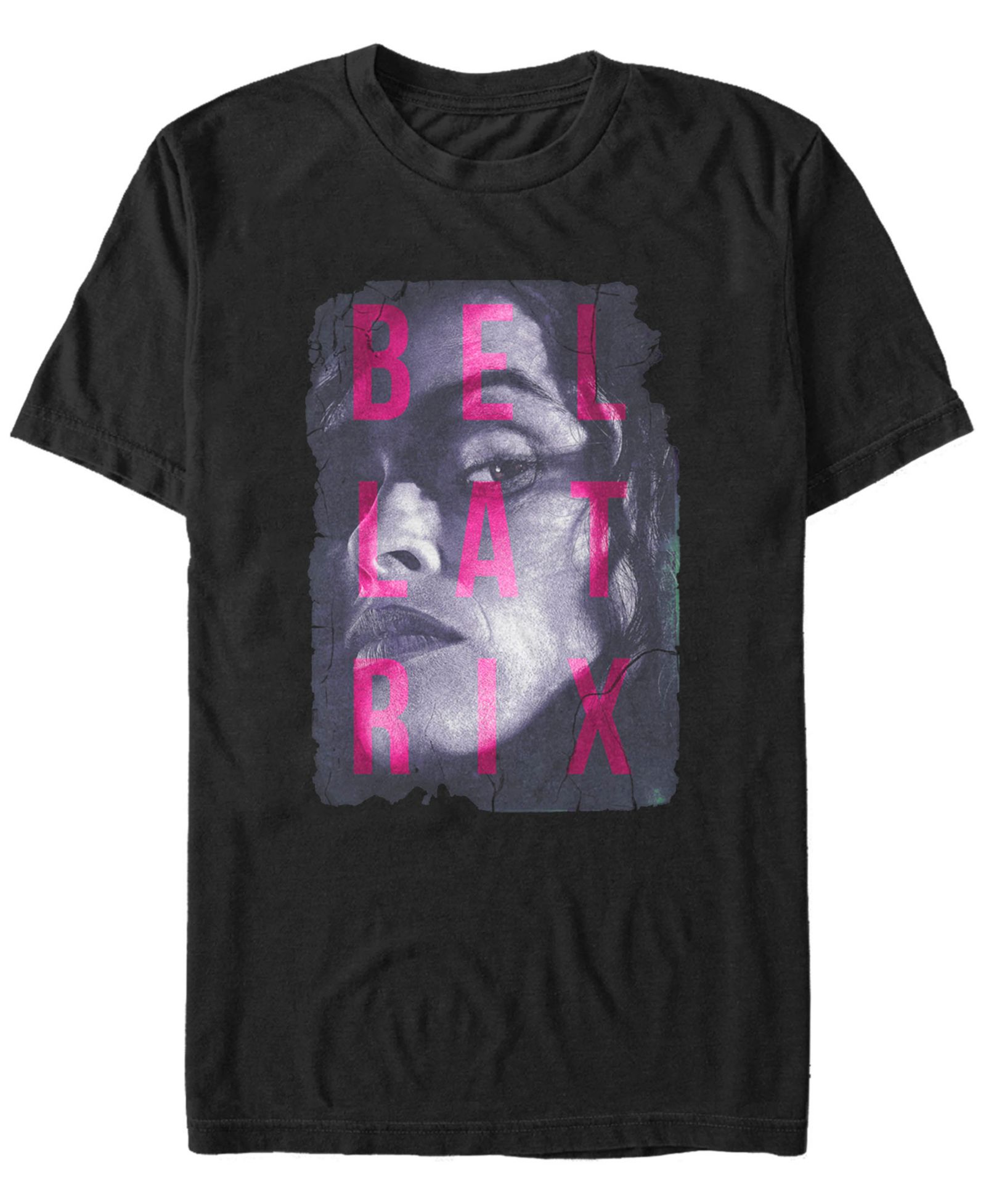 Fifth Sun Harry Potter Men's Bellatrix Big Face Poster Short Sleeve T-Shirt