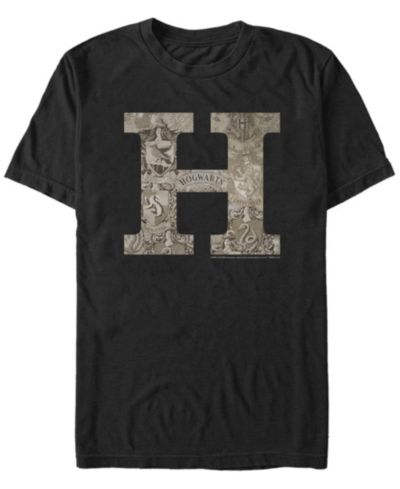 Мужская футболка Fifth Sun Vintage-Like Hogwarts Short Sleeve Crew T-shirt