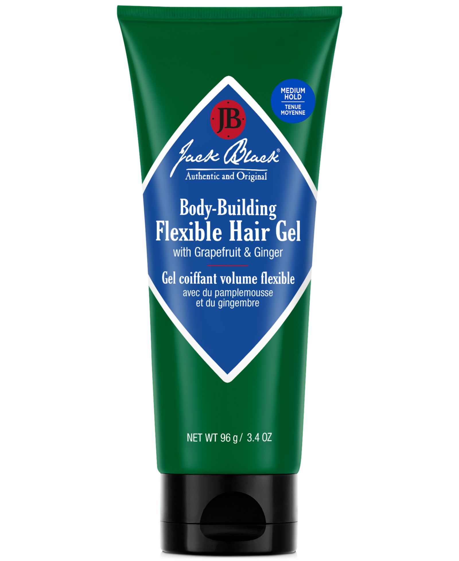 Гель для волос Jack Black Body-Building Flexible, 3.4-oz.