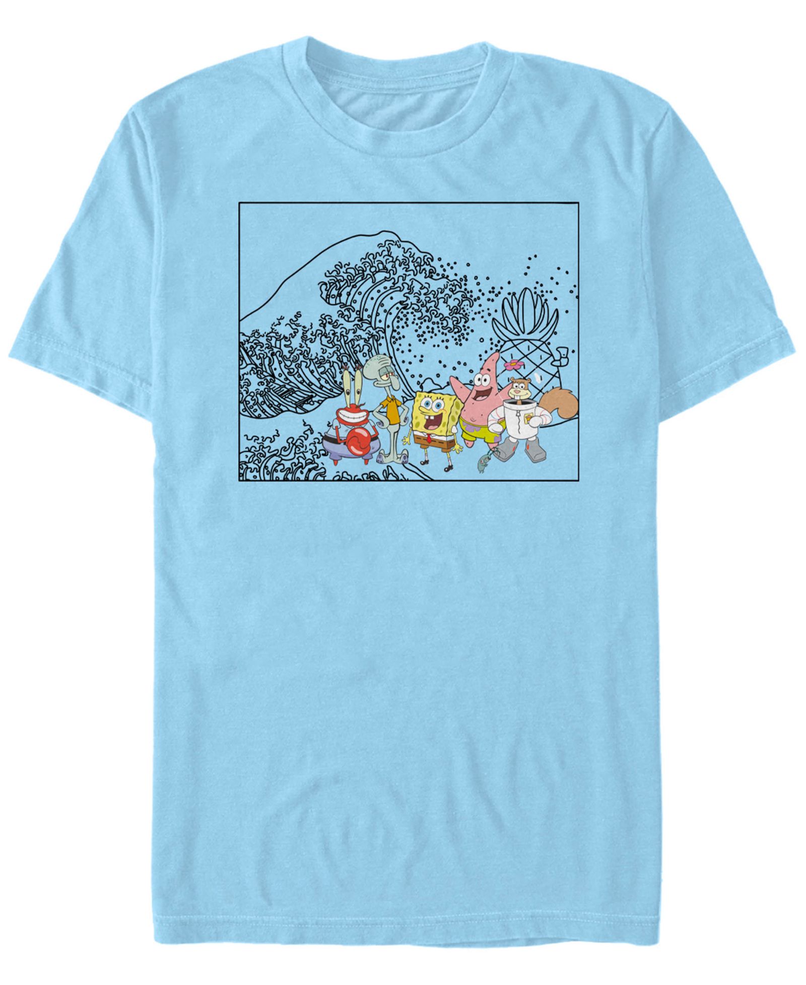Мужская футболка Fifth Sun Japanese Waves Short Sleeve Crew