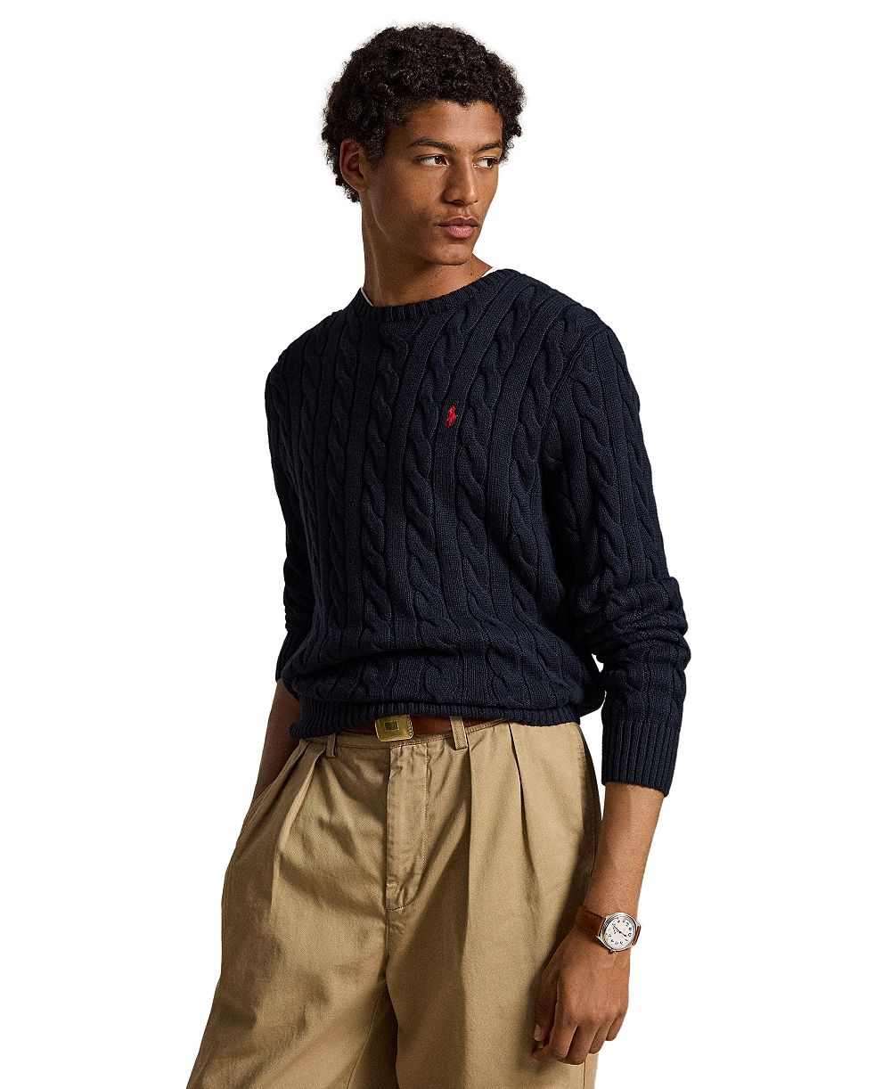 Polo Ralph Lauren Men's Cable-Knit Cotton Sweater