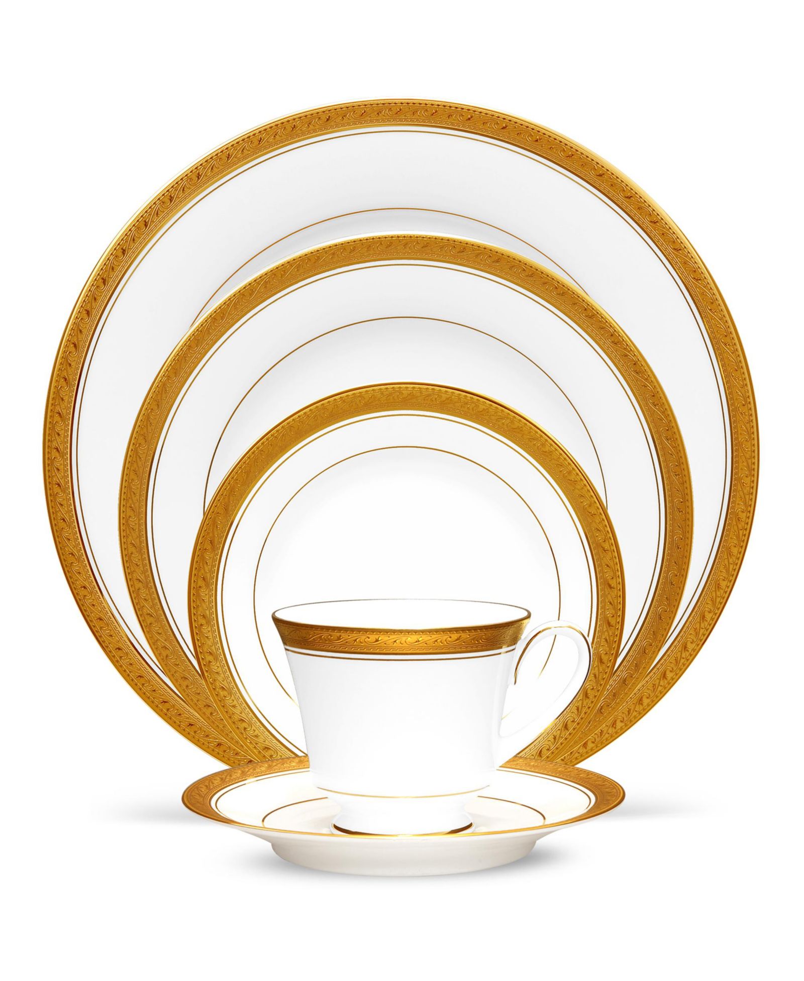Сервировочный набор Noritake Crestwood Gold, 5 предметов