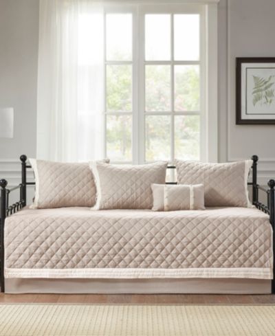 Madison Park Breanna Cotton 6-Pc. Quilt Set, Daybed