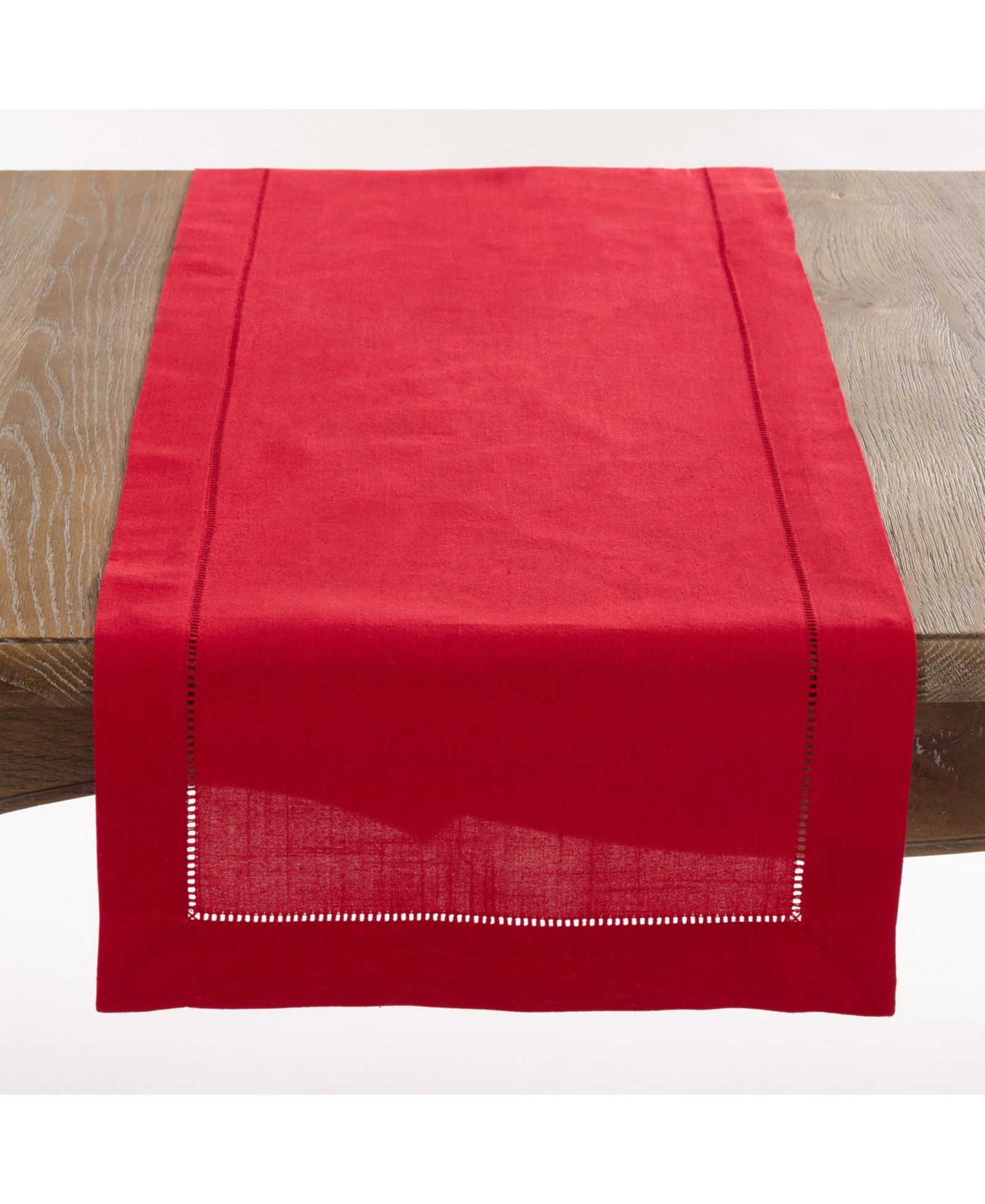 Декоративная дорожка для стола Saro Lifestyle Classic Hemstitch Border, 16" x 90"