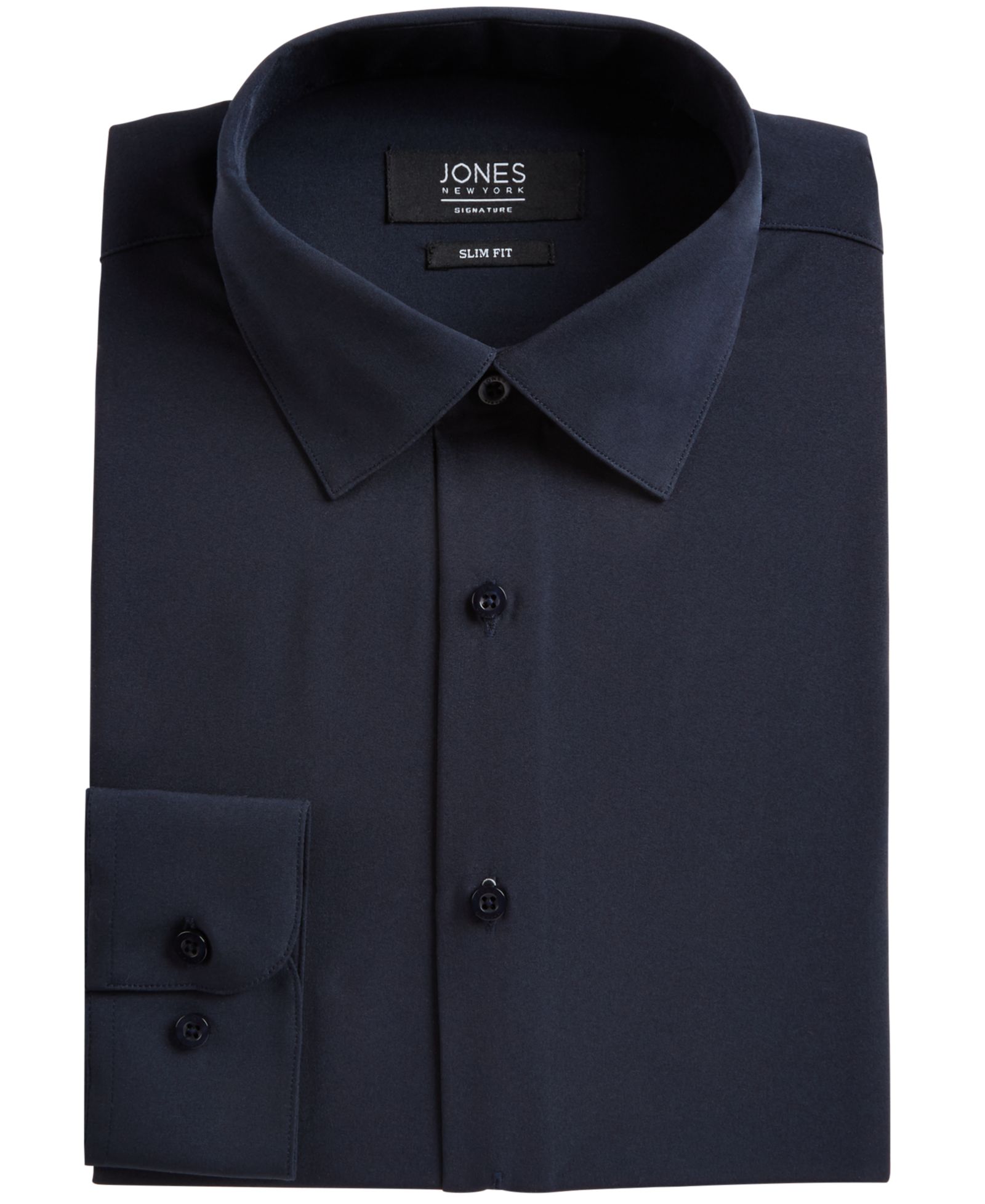 Jones New York Men's Slim-Fit Stretch Cooling Tech Dress Shirt