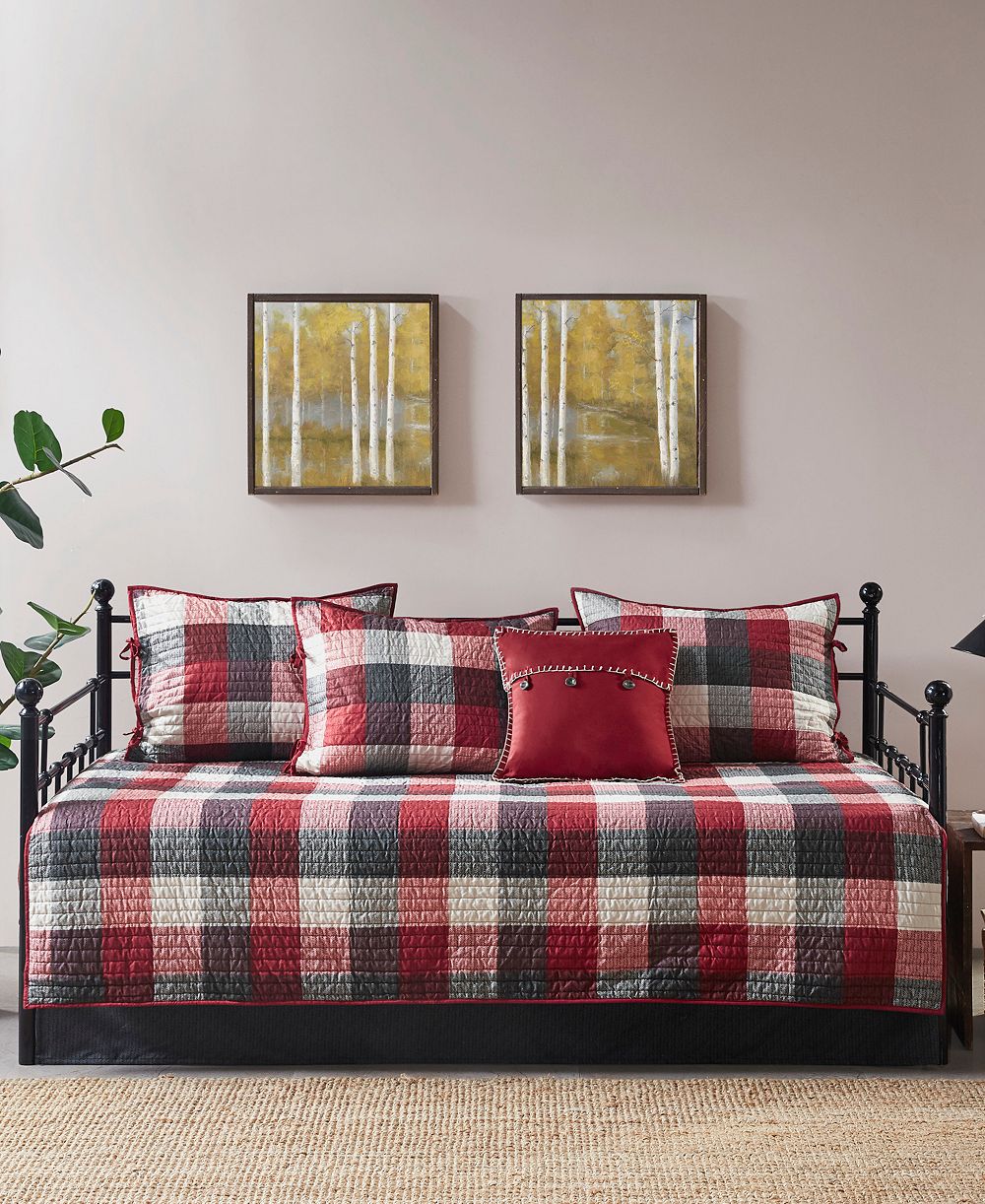 Madison Park Ridge Herringbone 6-Pc. Quilt Set, Daybed