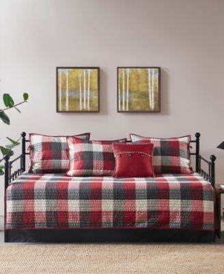 Madison Park Ridge Herringbone 6-Pc. Quilt Set, Daybed