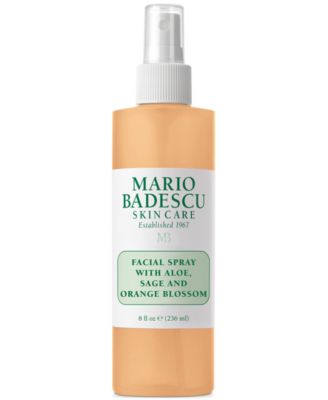 Mario Badescu Facial Spray With Aloe, Sage & Orange Blossom, 8-oz.