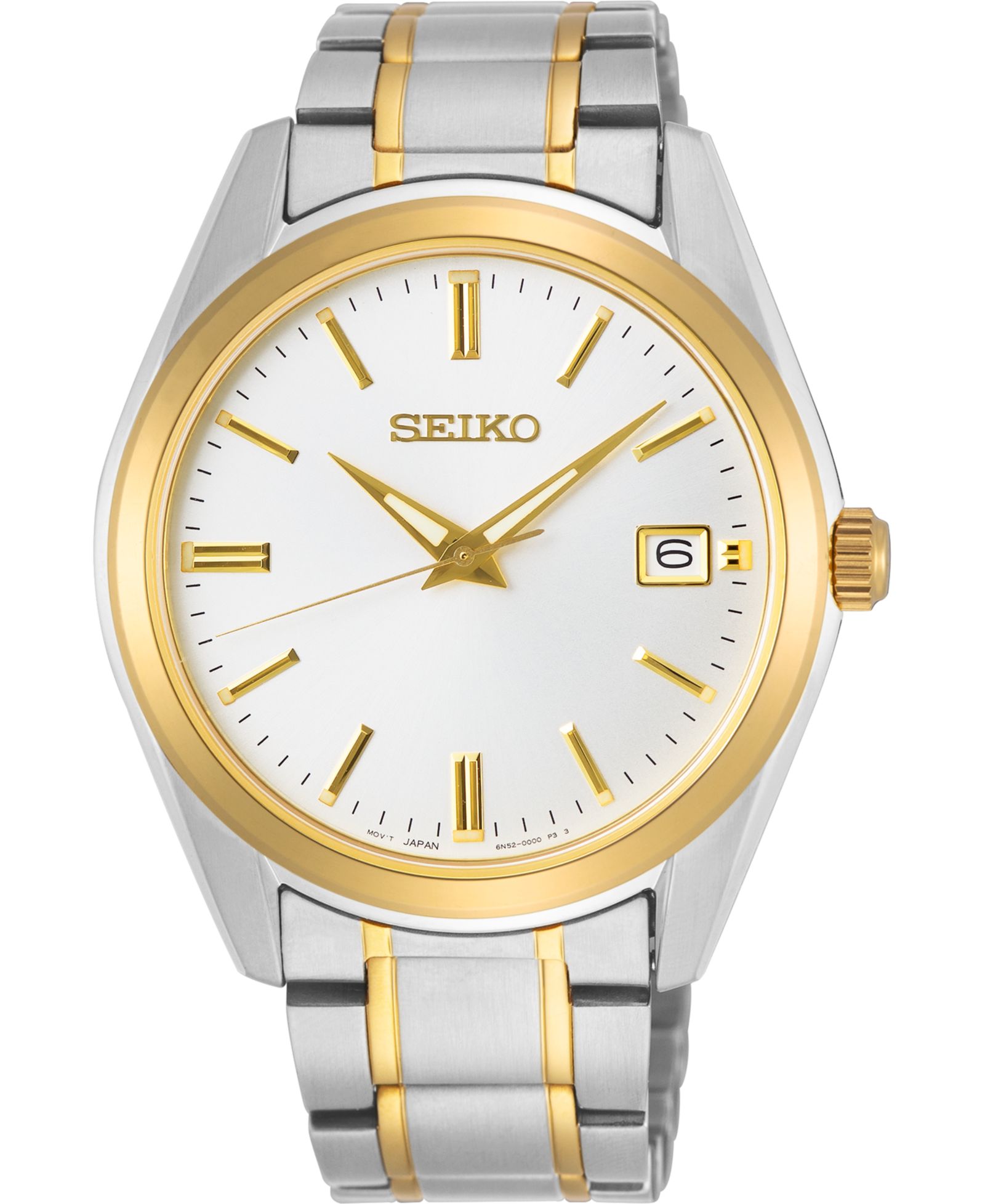 Мужские наручные часы Seiko Essentials из нержавеющей стали, 40.2mm