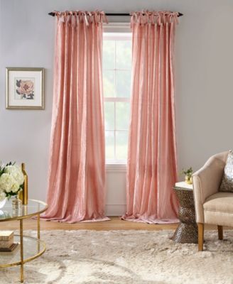 Elrene Home Fashions Korena шторы из умягченного бархата с завязками