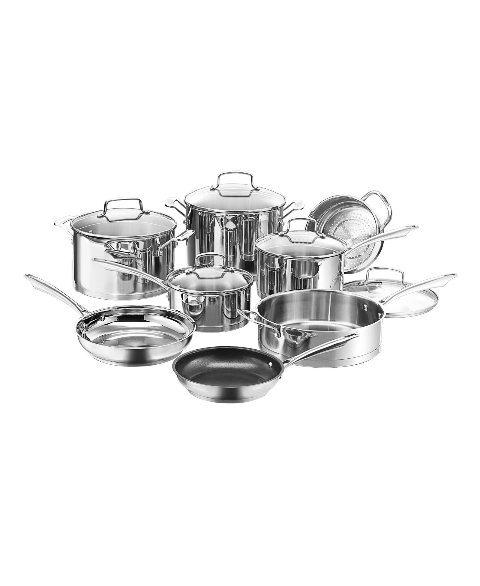 Cuisinart Professional Series Stainless 13-Pc. Cookware Set