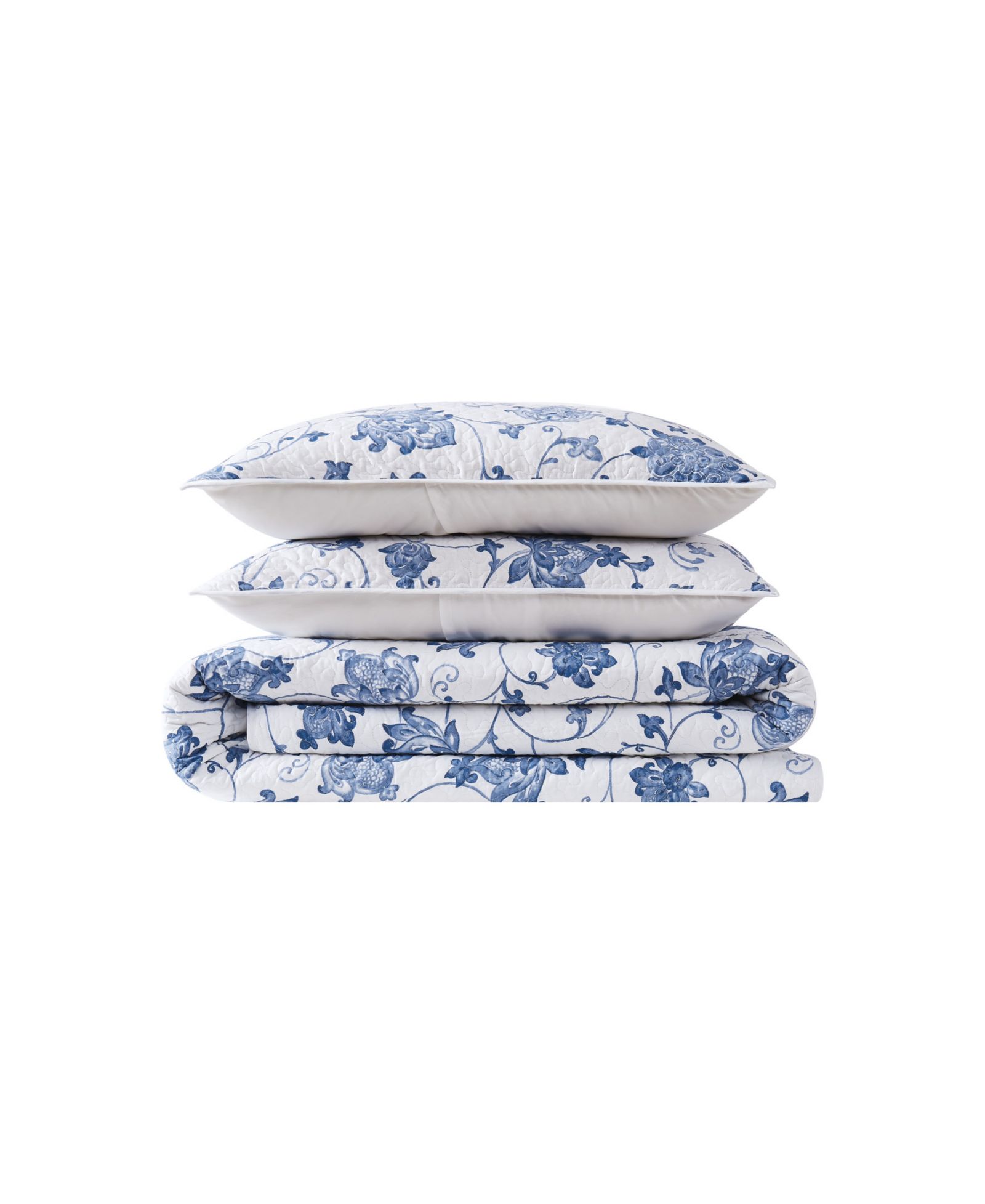 Cottage Classics Estate Bloom 3-Pc. Quilt Set, Full/Queen
