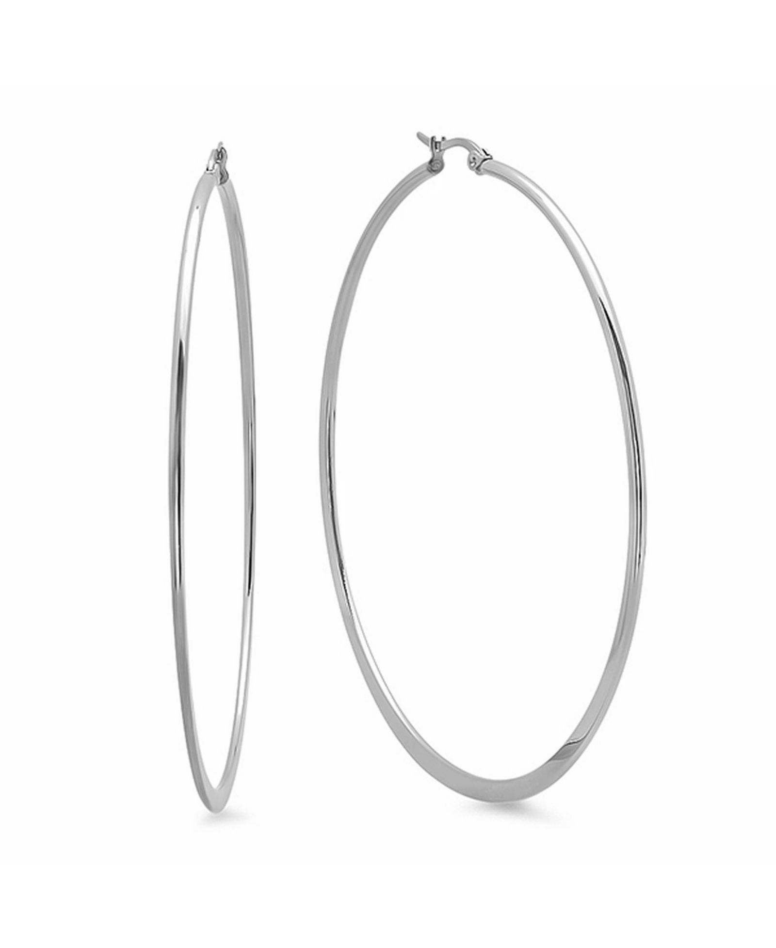 STEELTIME серьги-кольца из нержавеющей стали
