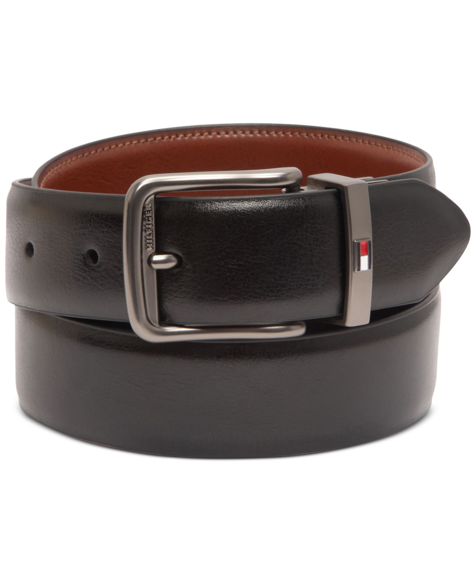 Мужской ремень Tommy Hilfiger Reversible Harness Buckle Stretch Belt