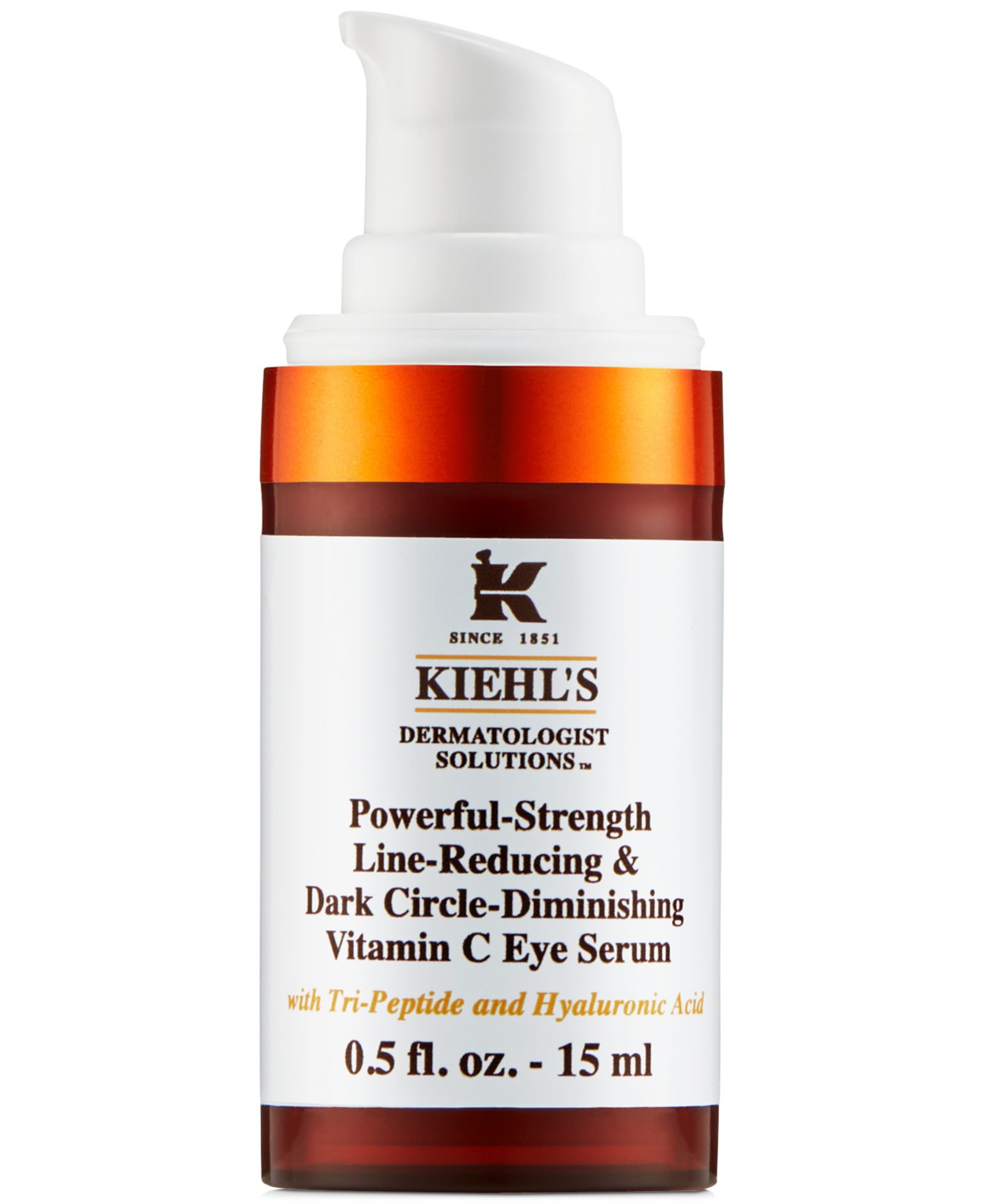 Kiehl's Since 1851 Powerful-Strength Dark Circle Reducing Vitamin C Eye Serum, 0.5-oz.