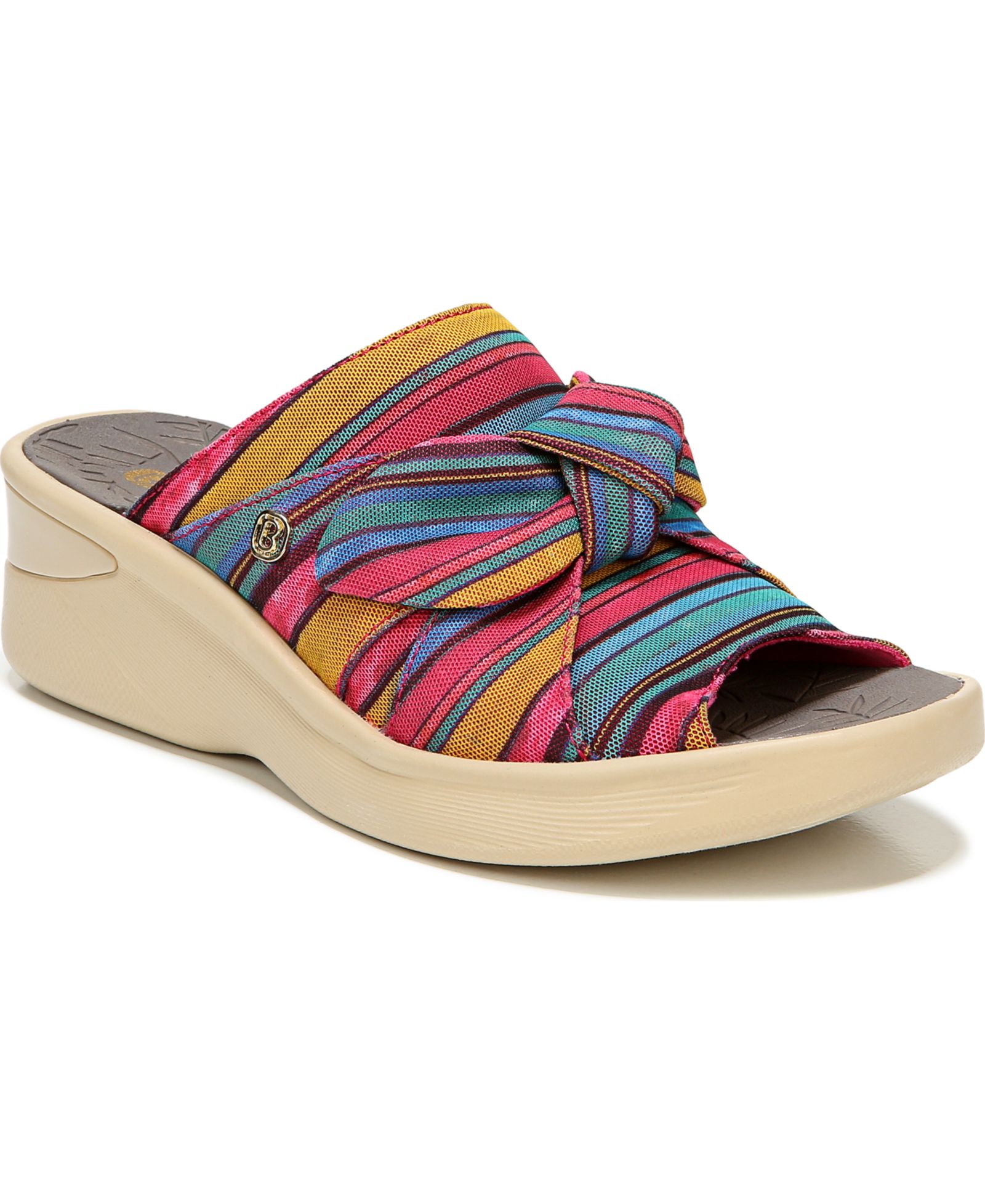 LifeStride Women's Smile Washable Slide Wedge Sandals