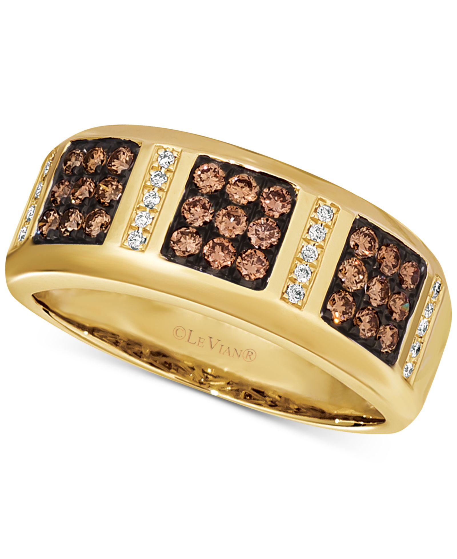 Le Vian мужское кольцо с бриллиантами, 14k Gold