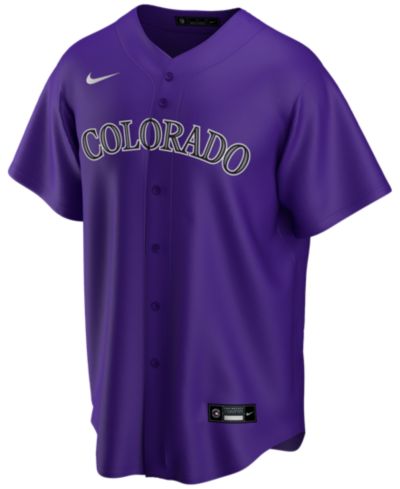 Мужская джерси Nike Colorado Rockies Official Blank Replica