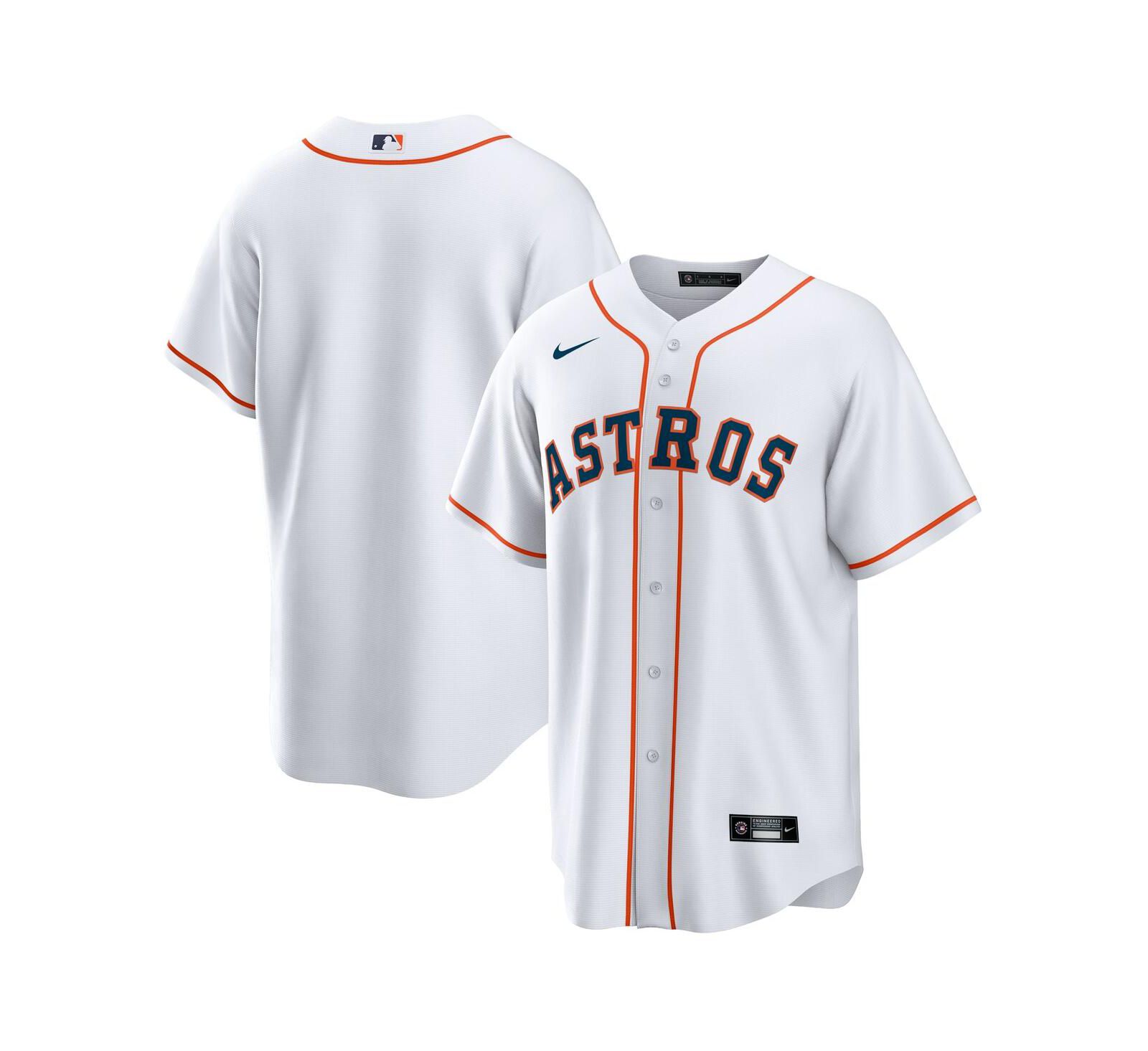 Nike Men's Houston Astros Official Blank Replica Jersey