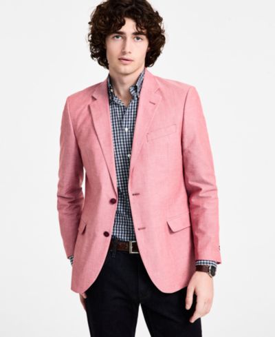Nautica Men's Modern-Fit Cotton Sport Coat