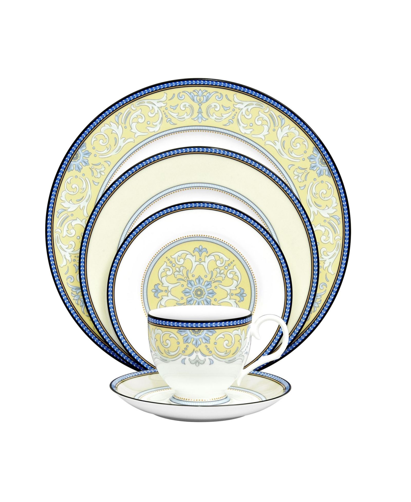 Noritake Menorca Palace 5-Piece Place Setting, Service For 1