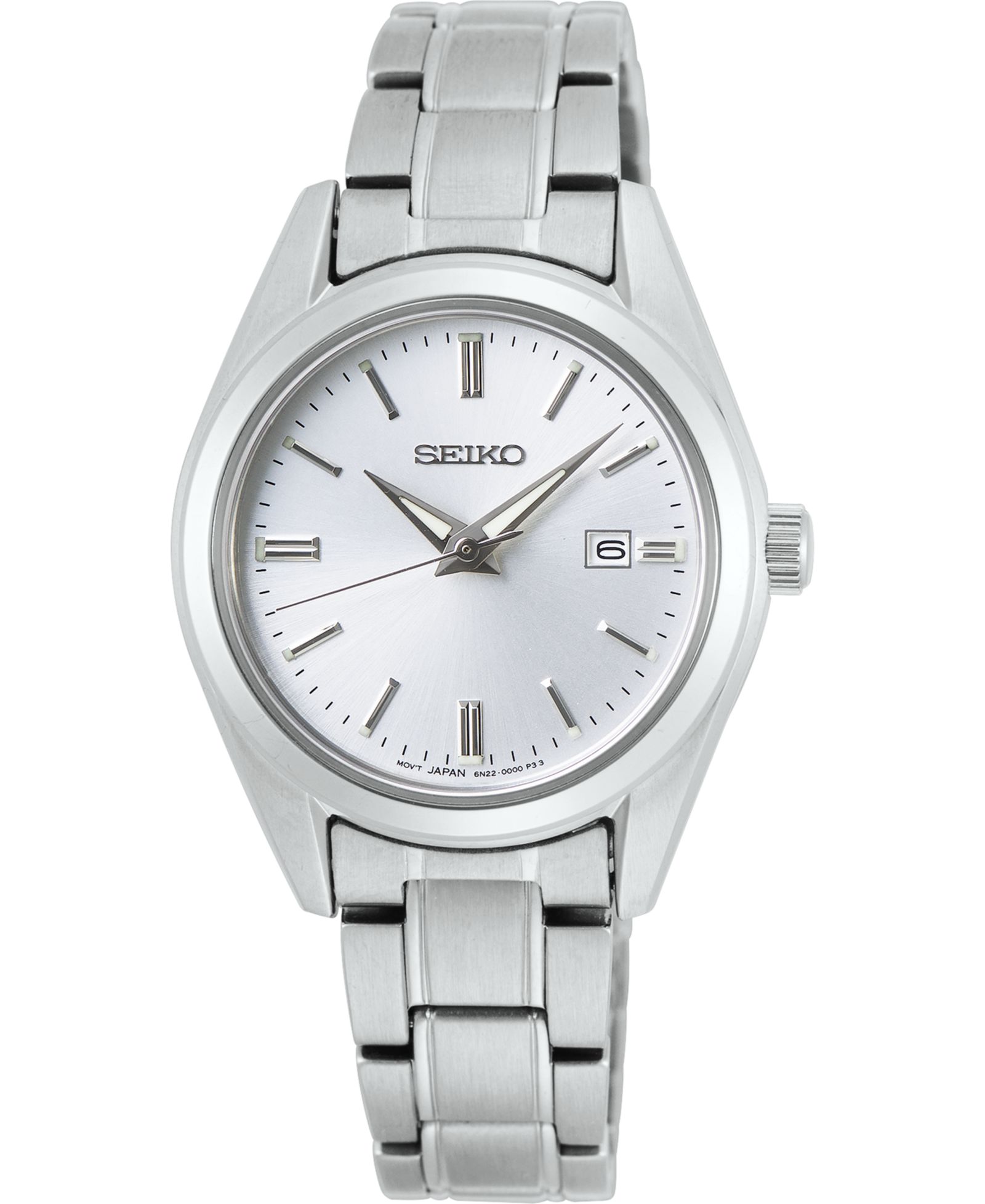 Женские часы Seiko Essentials Stainless Steel Bracelet, 29.8mm