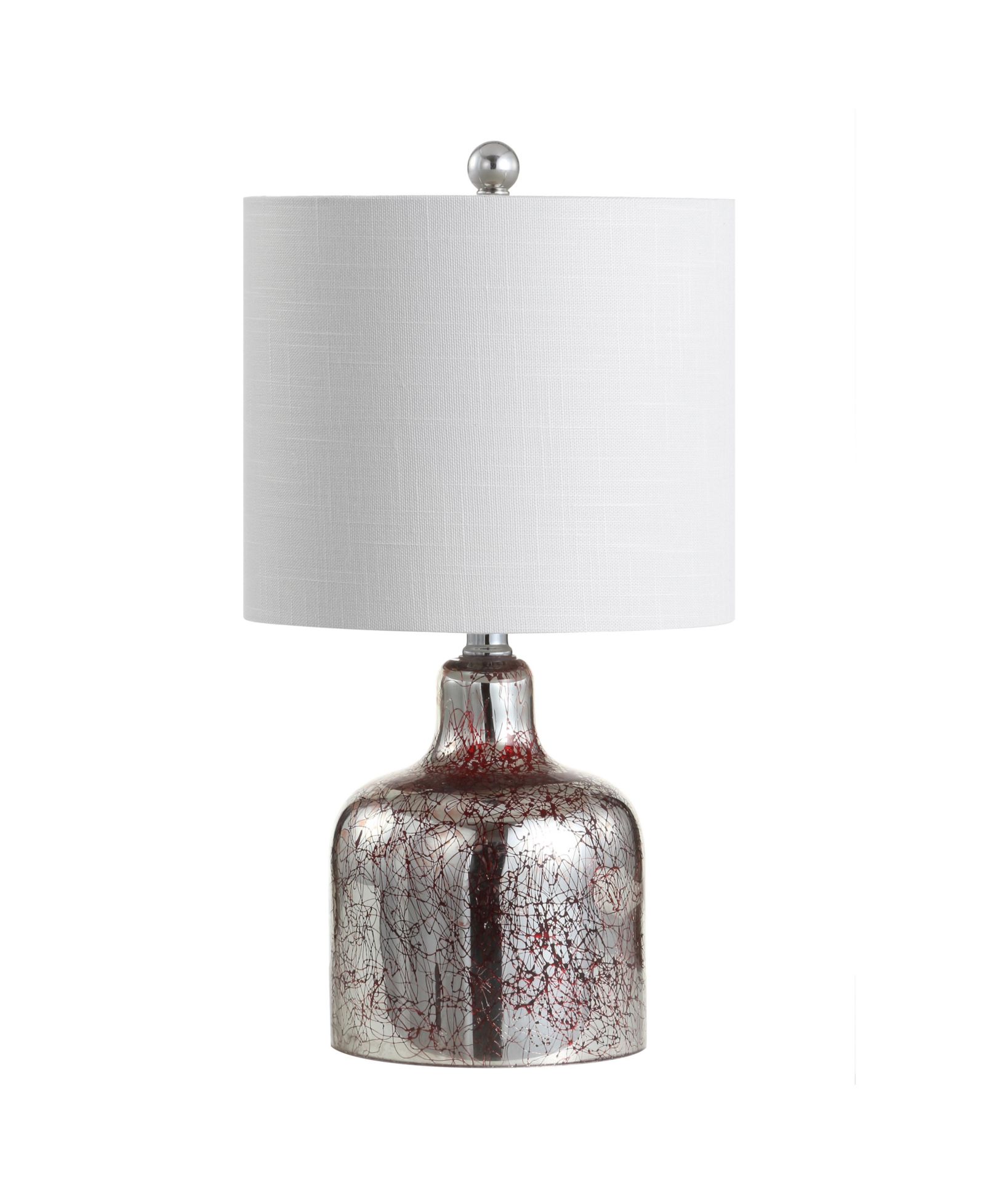 Gemma 19" Glass Bell Led Table Lamp