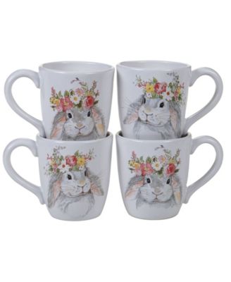Набор кружек Certified International Sweet Bunny 4 шт.